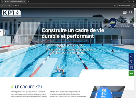 KP1 - solutions de construction en béton précontraint